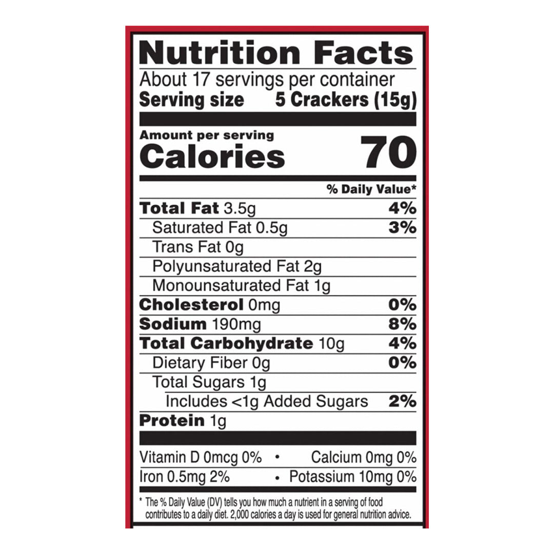 Town House FlipSides Original Oven Baked Crackers