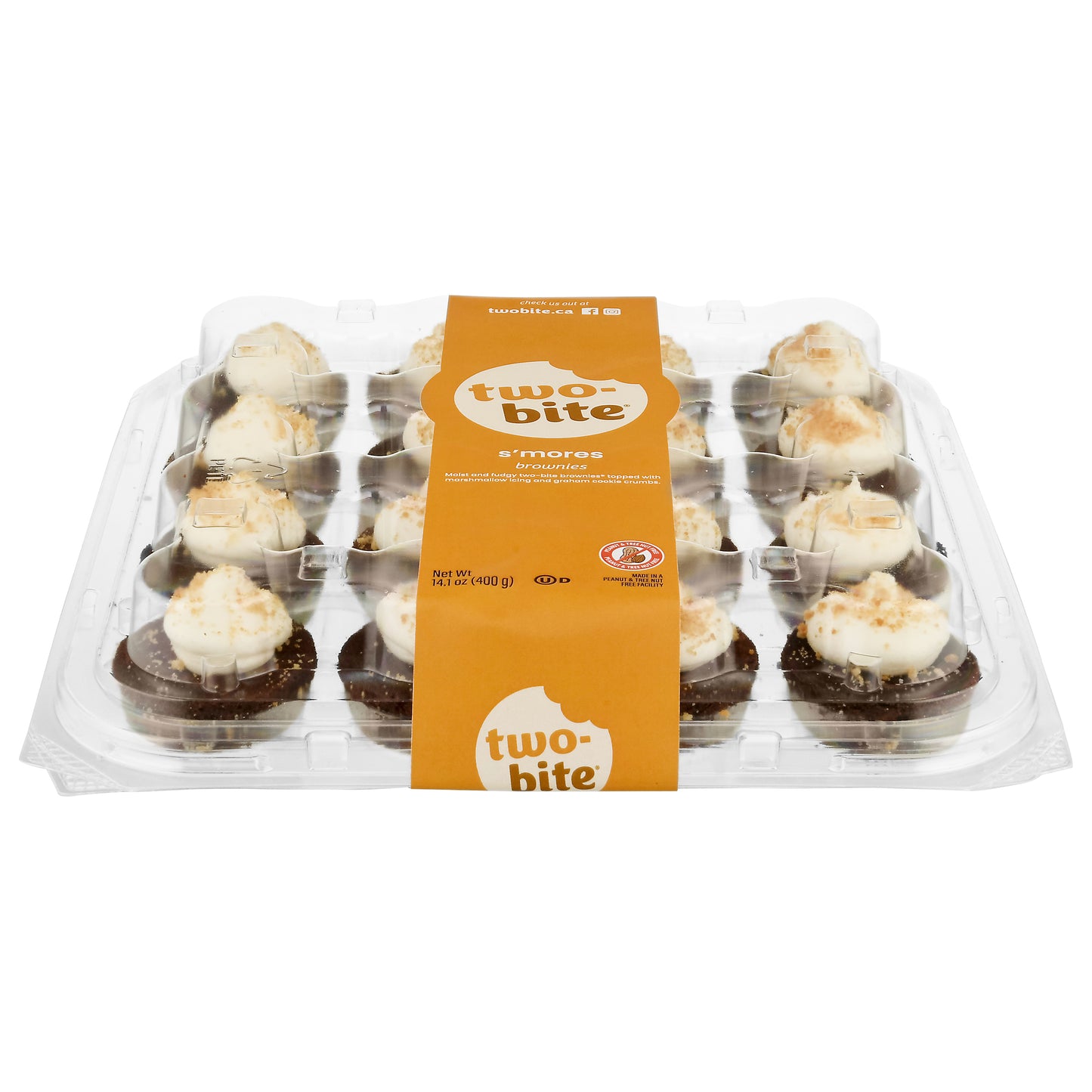 Two-Bite S'mores Brownies 14.1 oz