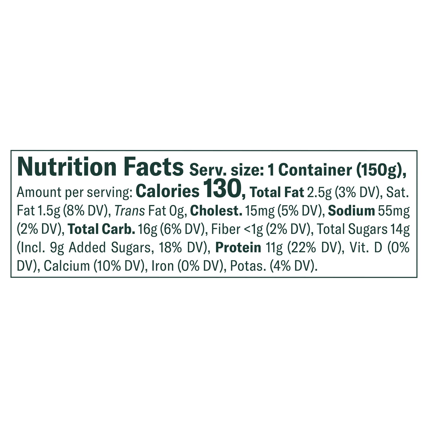 Chobani Low-Fat Greek Yogurt Strawberry Banana On The Bottom 2% Milk Fat