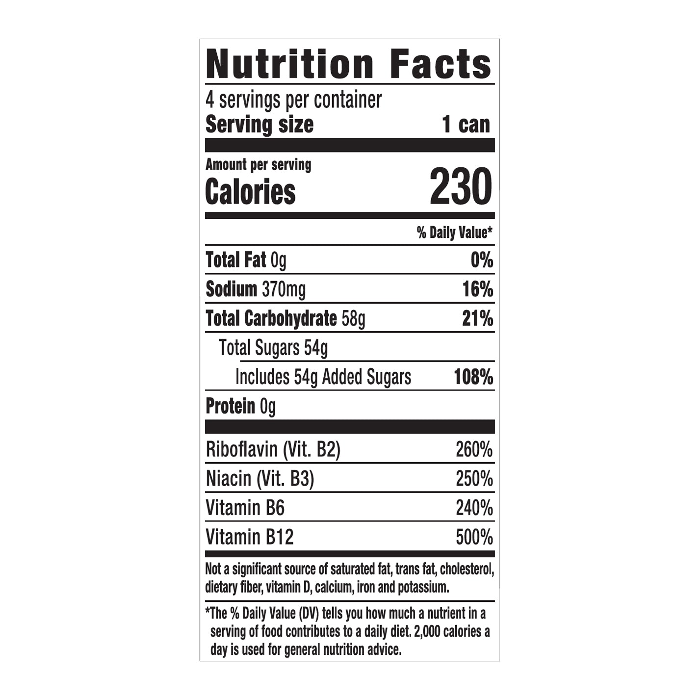 Monster Energy Energy Drink 4 - 16 fl oz Cans