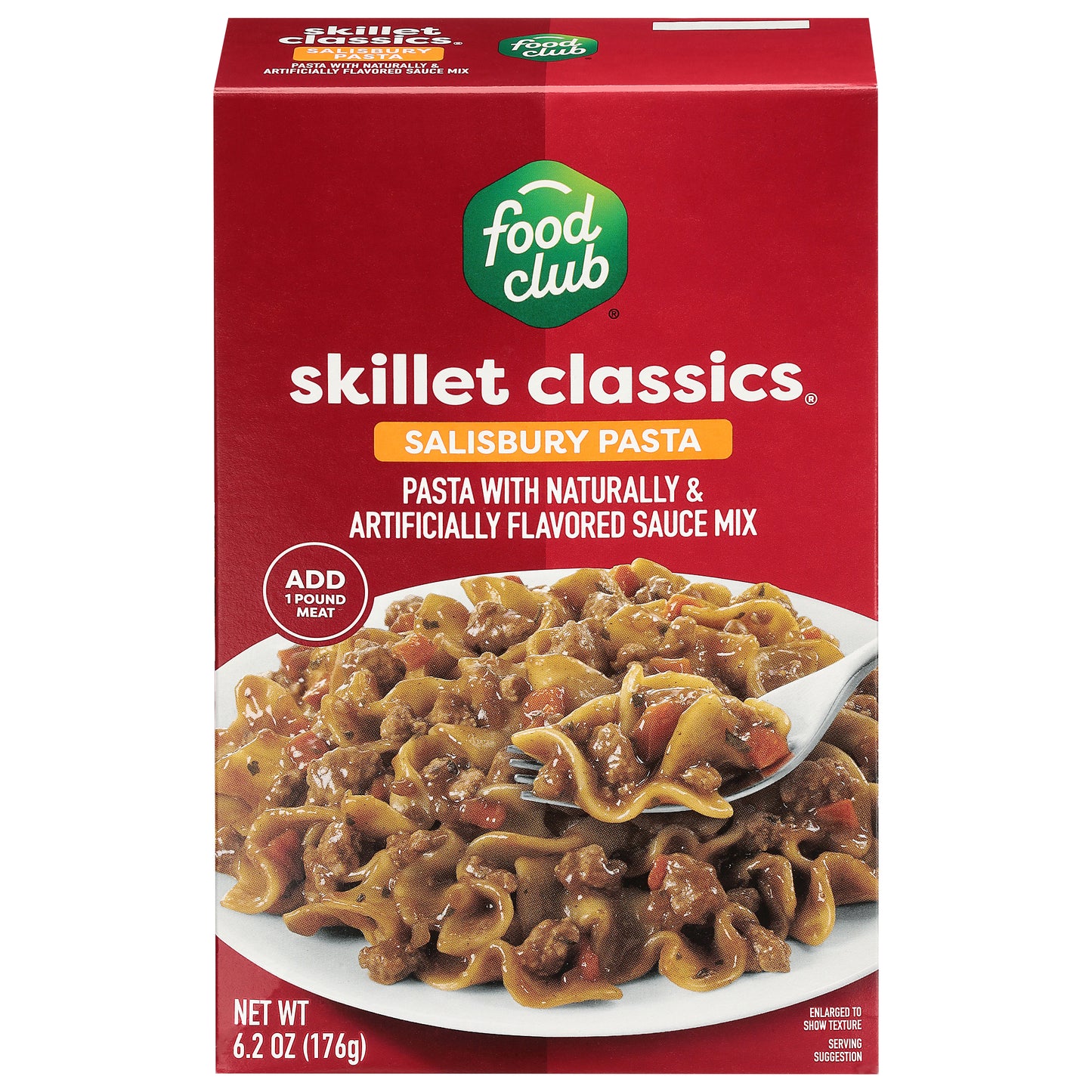 Food Club Skillet Classics Salisbury Pasta 6.2 oz