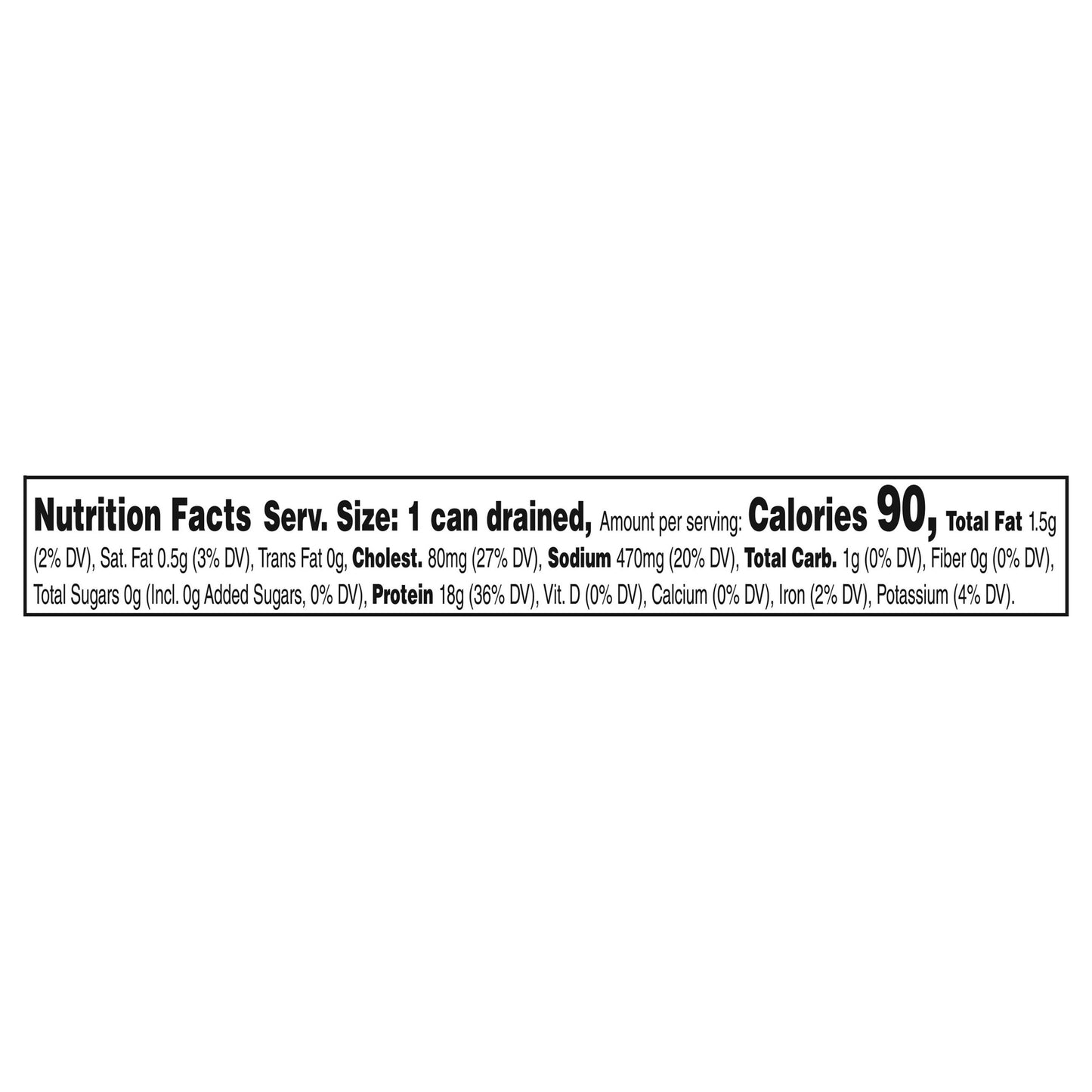 Swanson White Premium Chunk Chicken Breast 4.5 oz