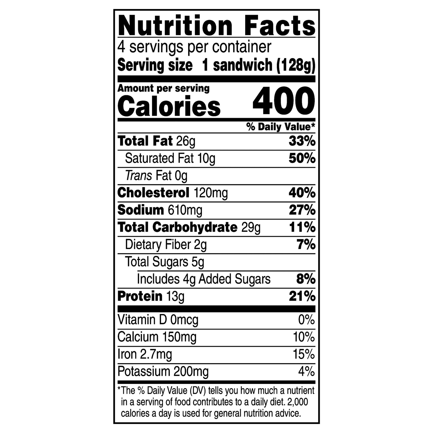 Jimmy Dean Croissant Breakfast Sandwiches with Sausage, Egg, and Cheese, Frozen, 4 Count