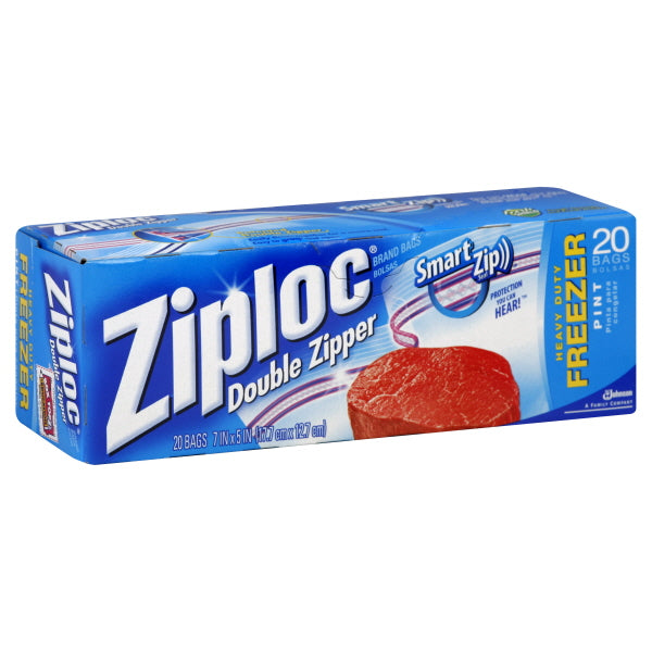 Ziploc Freezer Bags 20 ea