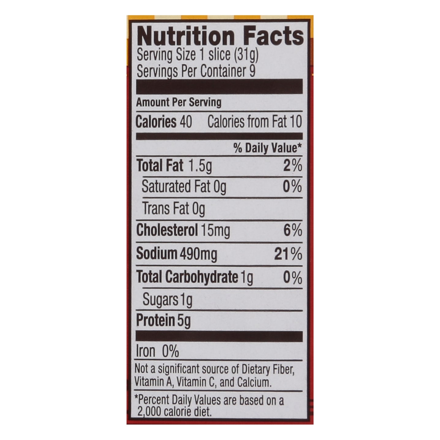 Carolina Pride Water Added Honey Ham 10 oz