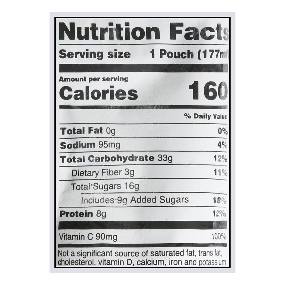 Welch's Passion Fruit Protein Smoothie 6 fl oz