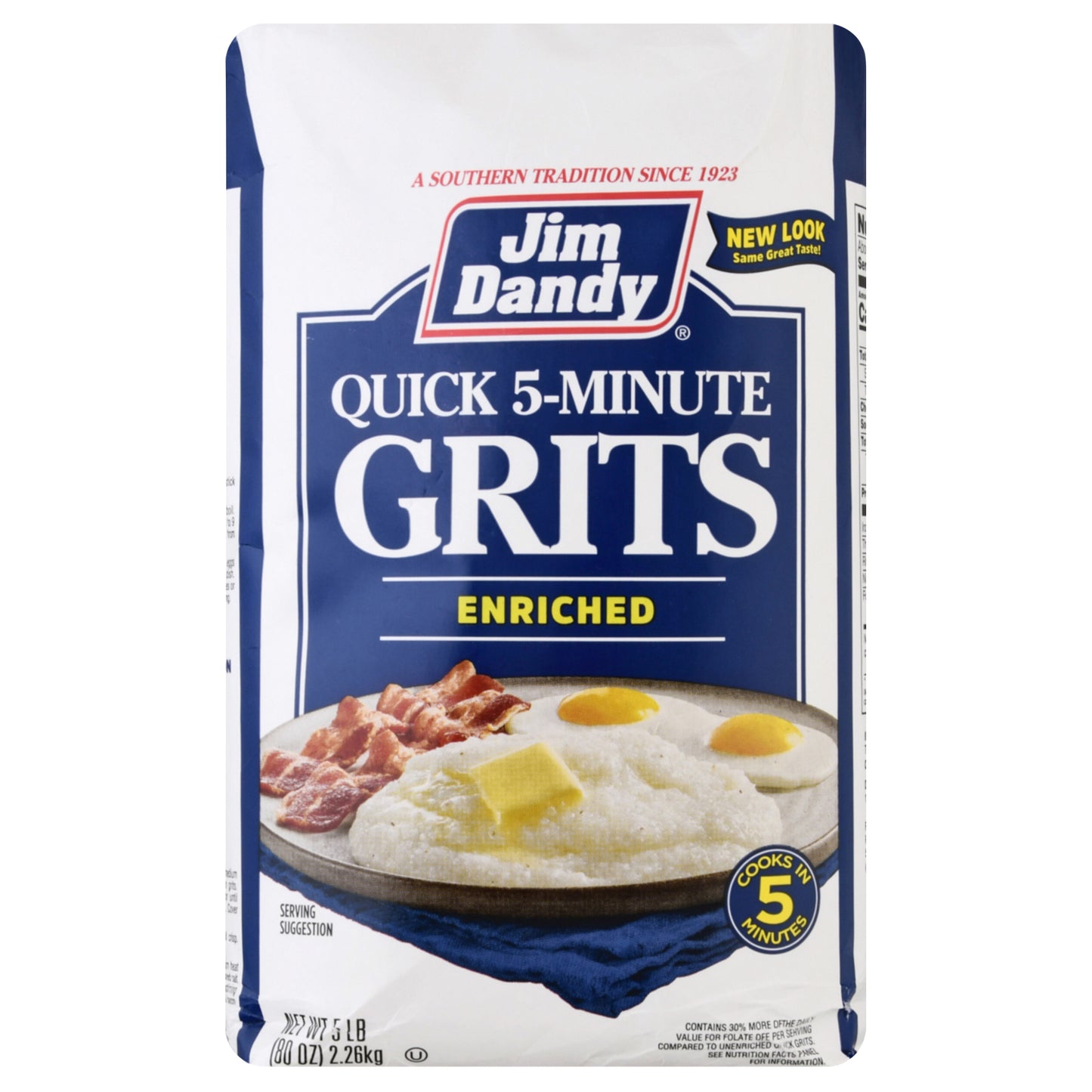 Jim Dandy Quick Grits, 5 lb Bag (80 oz)