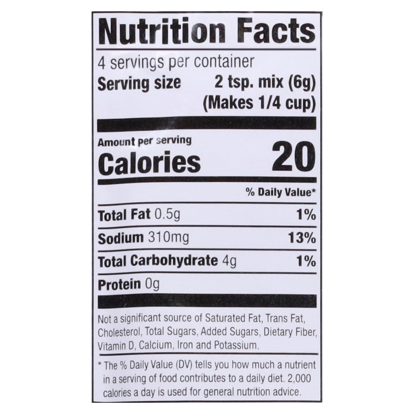 McCormick Onion Gravy Mix 0.87 oz