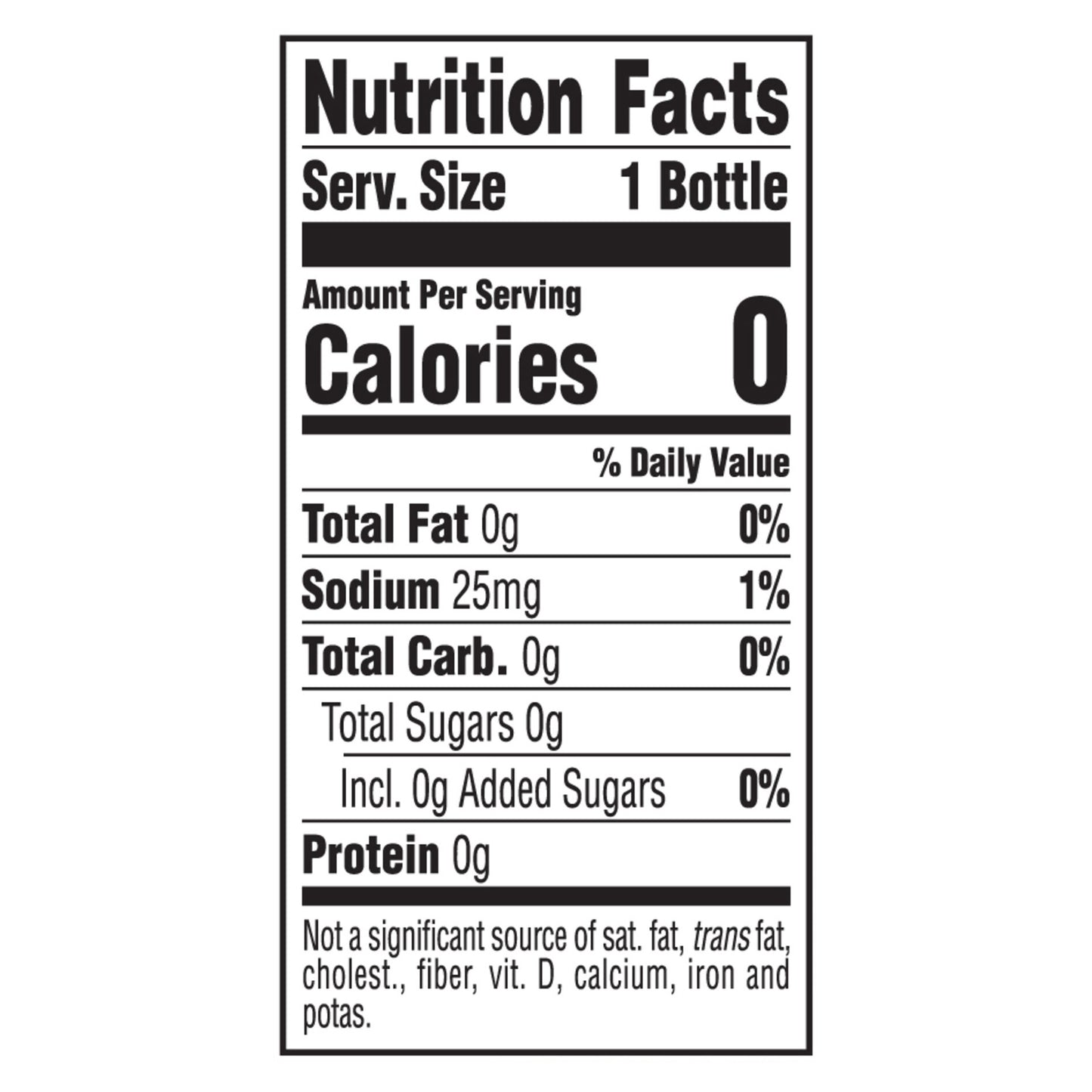 Gold Peak Zero Sugar Diet Iced Tea Drink, 16.9 fl oz, 6 Pack