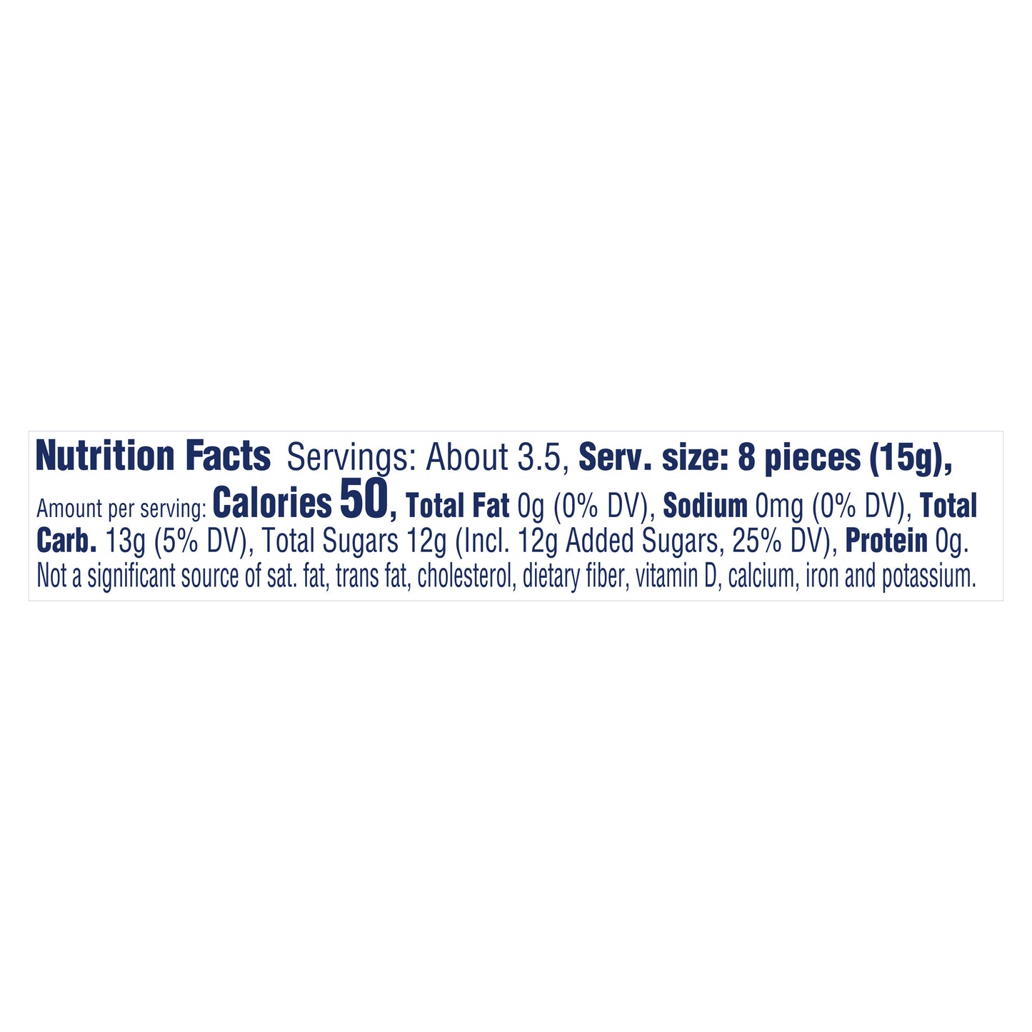 Sweetarts 71940 159443 Original Roll Singles 1.8 oz