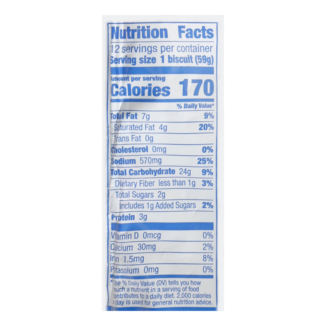 Pillsbury Grands! Butter Tastin Biscuits Frozen Dough 12 ea