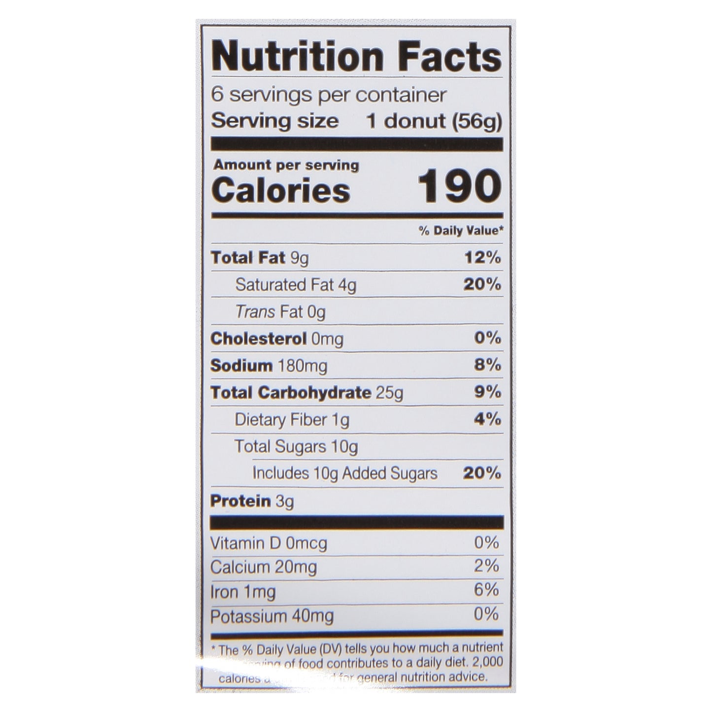 Sabrina's Lemon Drizzle Donuts 6 ea