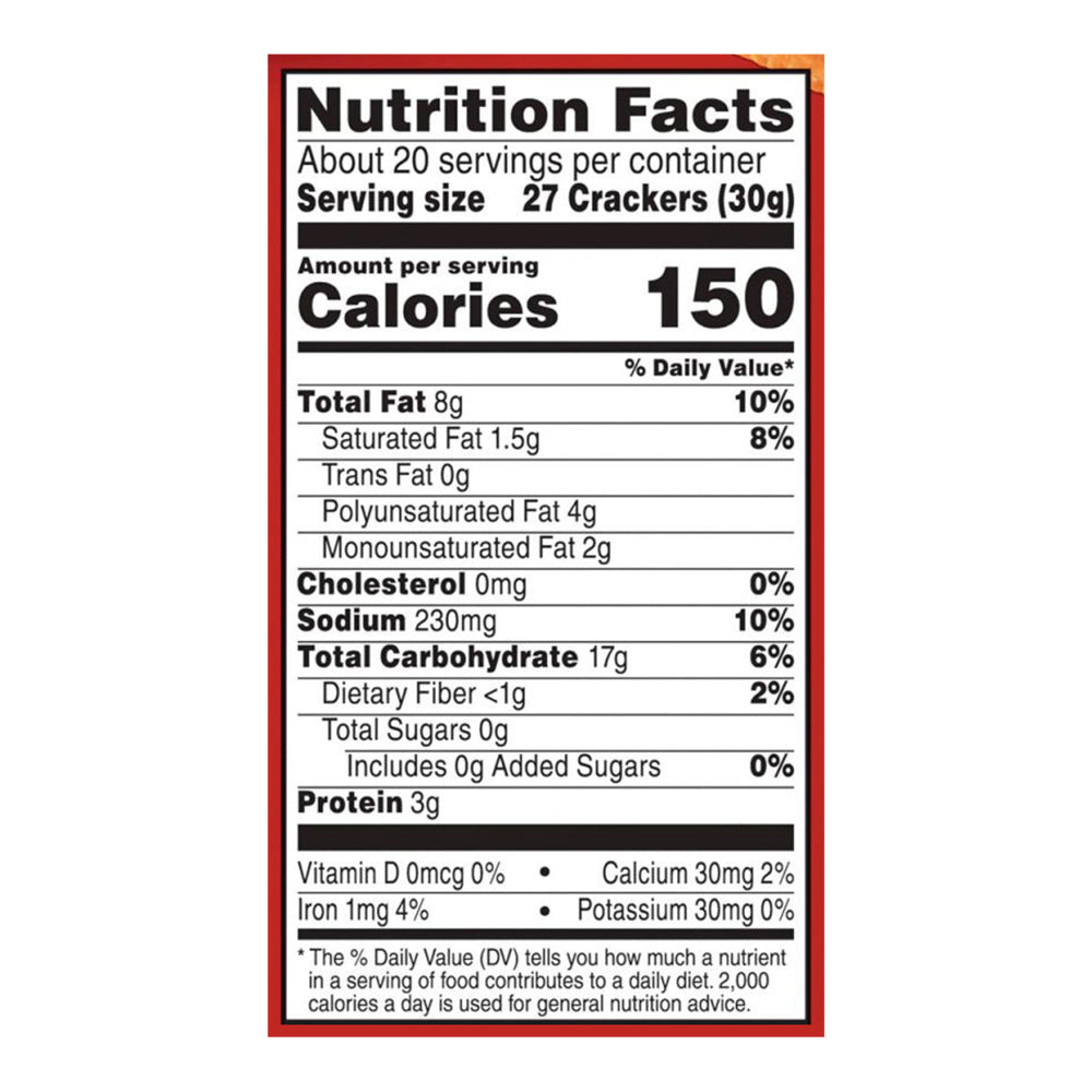 Cheez-It® Extra Toasty Cheese Crackers