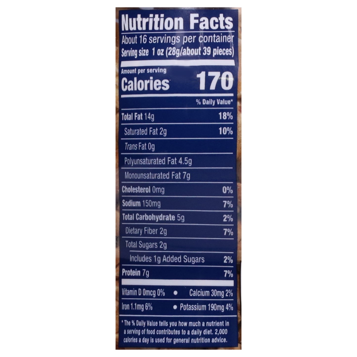 Planters Dry Roasted Salted Peanuts 16 oz