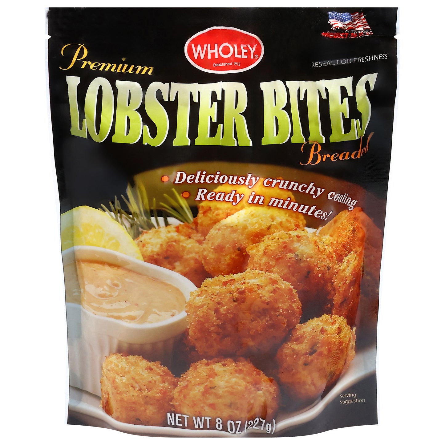 Wholey Premium Breaded Lobster Bites 8 oz