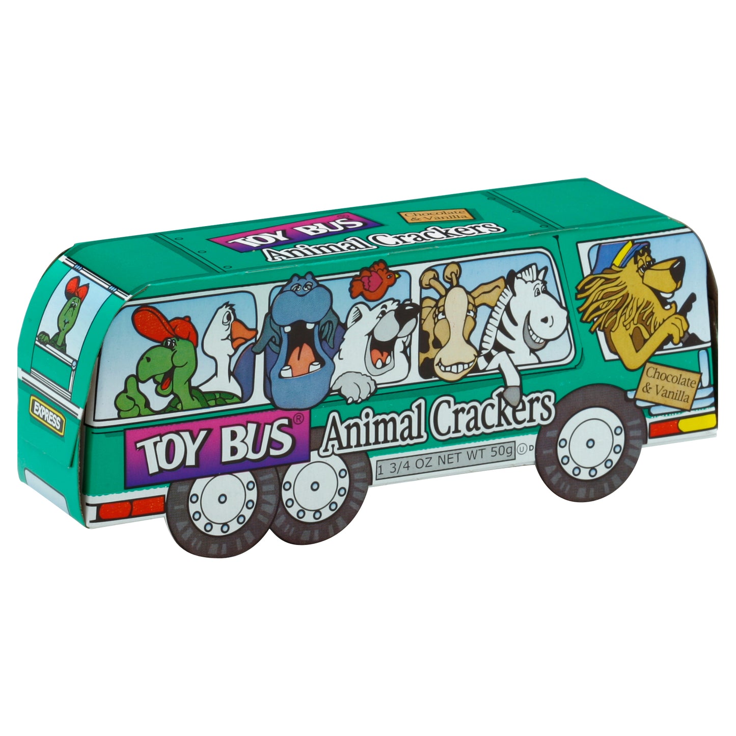 Toy Bus Animal Crackers 1.75 oz