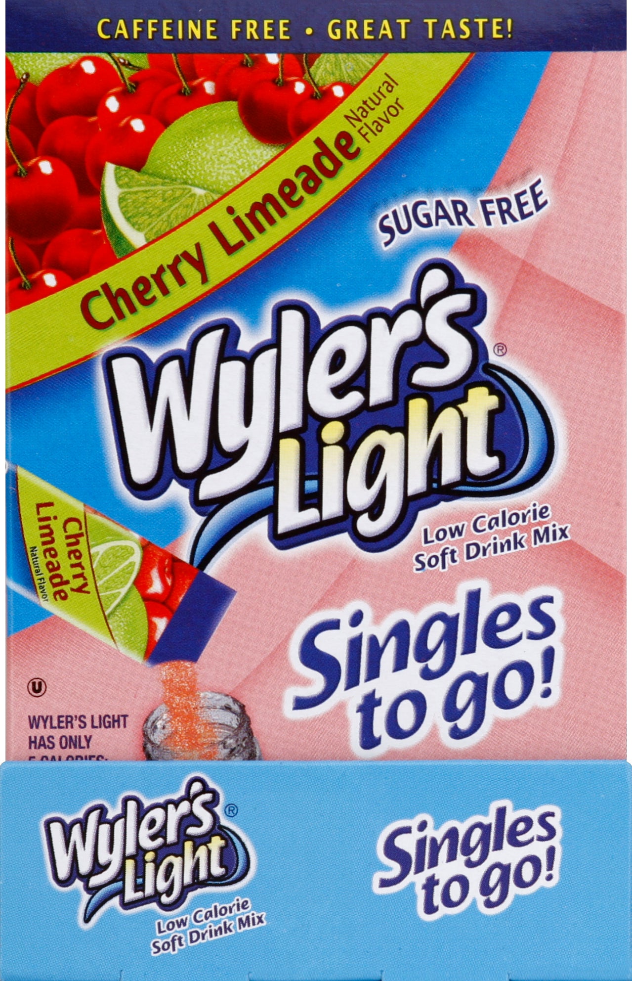 Wyler's WYLERS LIGHT S/F SNGL/GO CHR DSP 6 CT