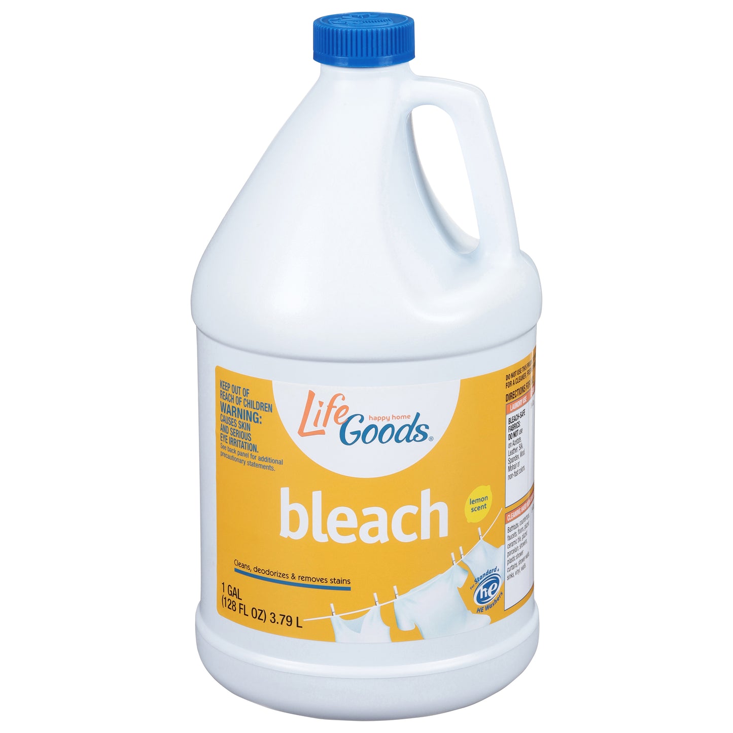 Life Goods Lemon Scent Bleach 128 fl oz