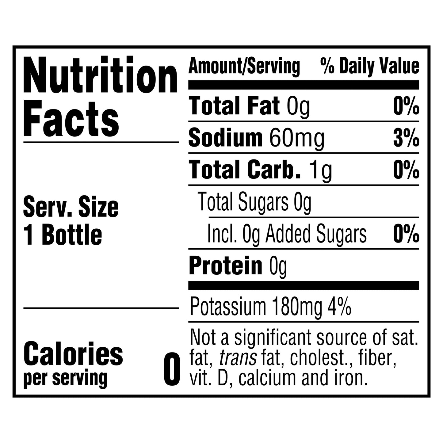 Sprite Zero Sugar Bottle, 20 fl oz