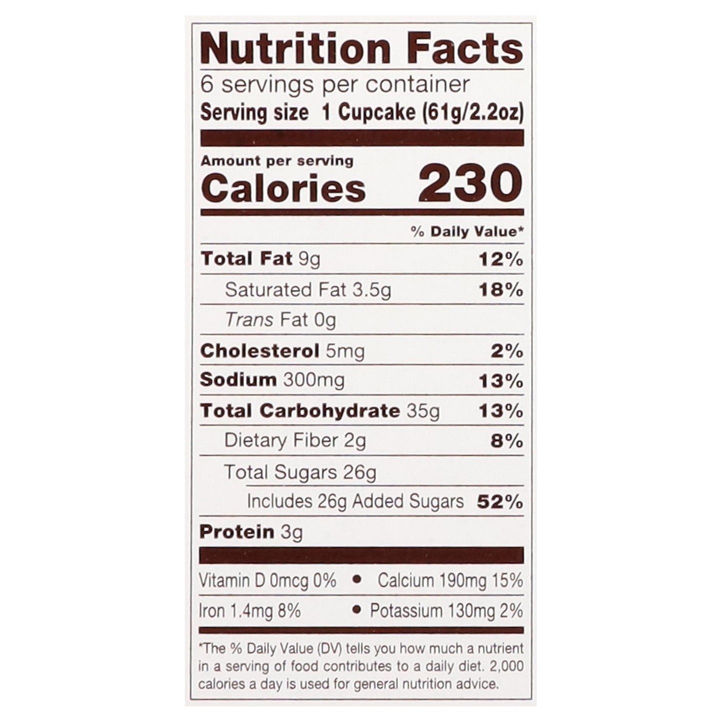 Mrs. Freshley's Reese's Peanut Butter Flavored Cupcakes 6 - 2.2 oz Packages