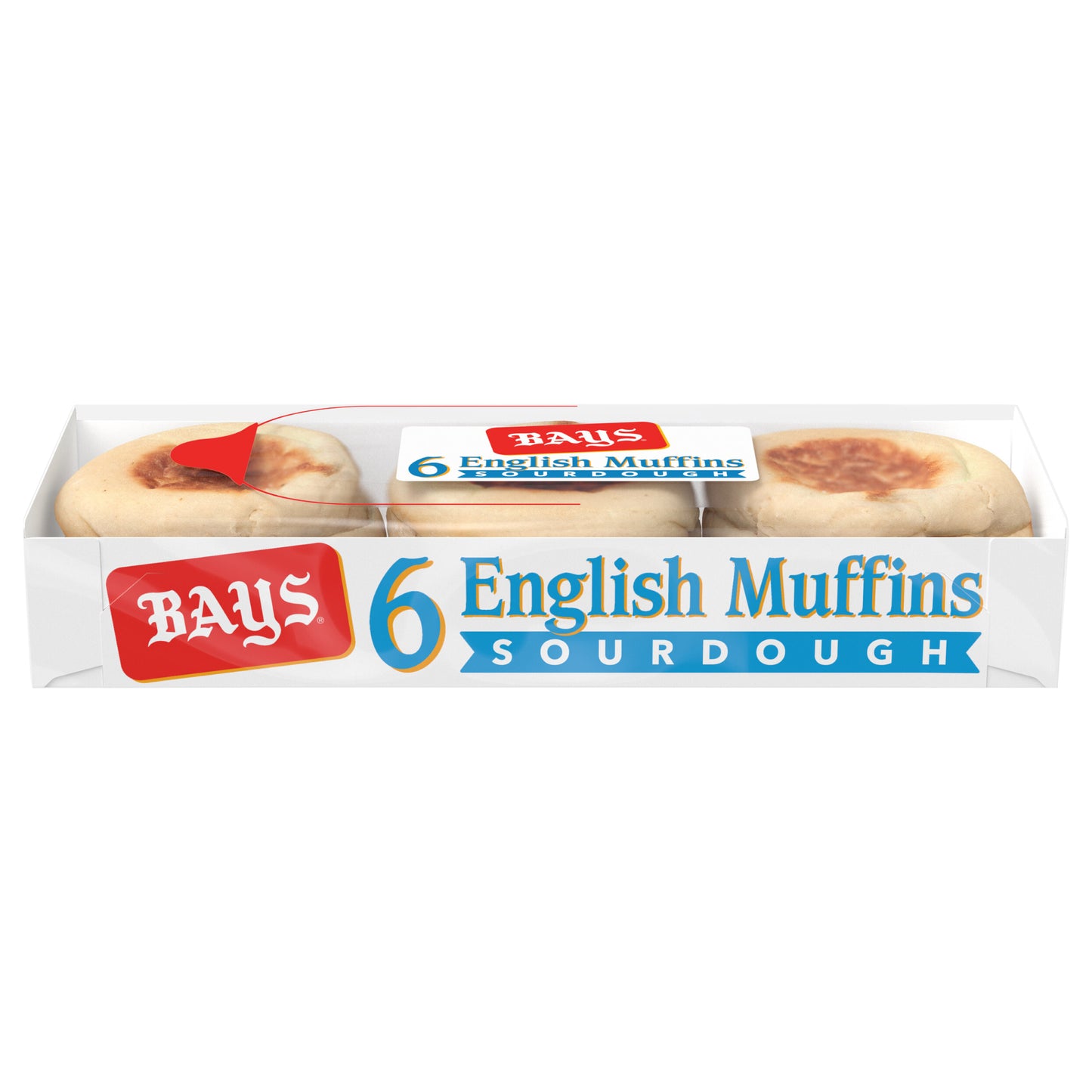 Bays Sourdough English Muffins, 6 count, 12 oz