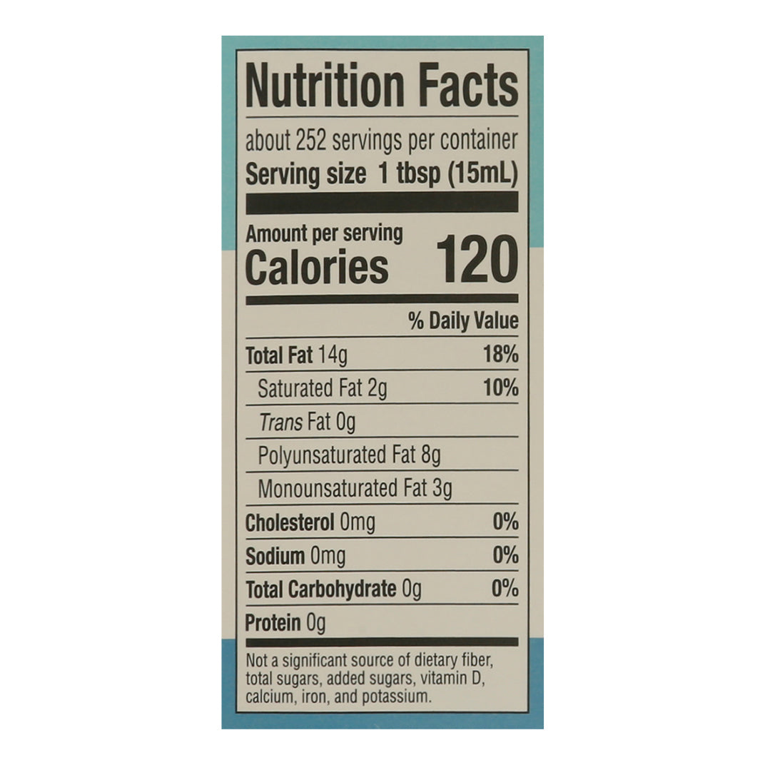 Wesson Pure Vegetable Oil 1 gal