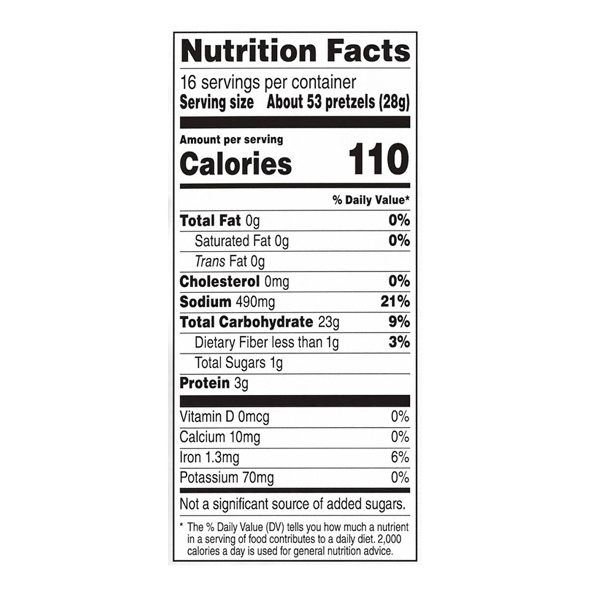 Rold Gold Sticks Pretzels Original 16 Oz