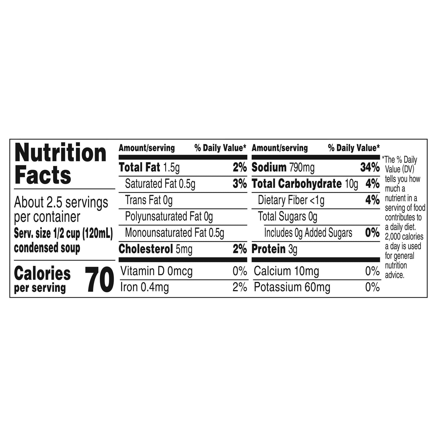 Campbell's Chicken & Stars Condensed Soup 10.5 oz