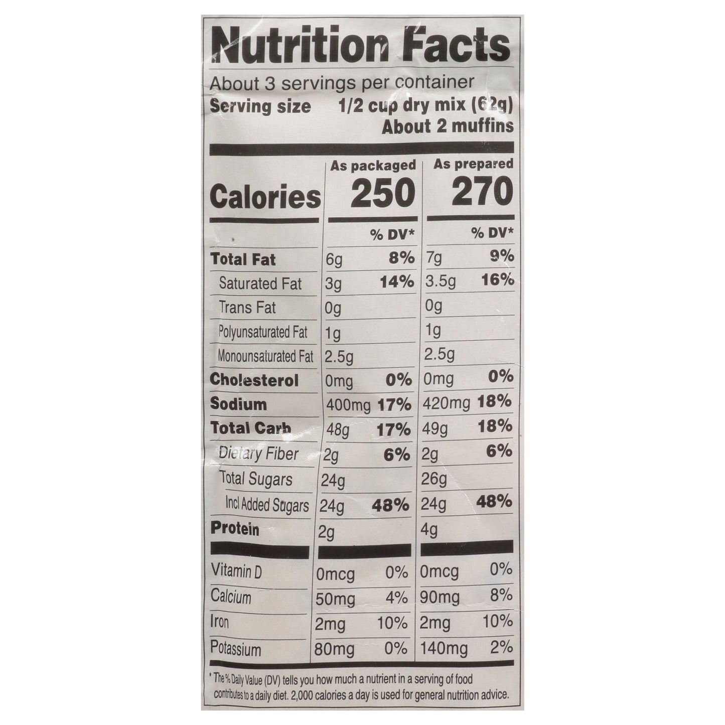 That's Smart! Chocolate Chip Muffin Mix 6.5 oz