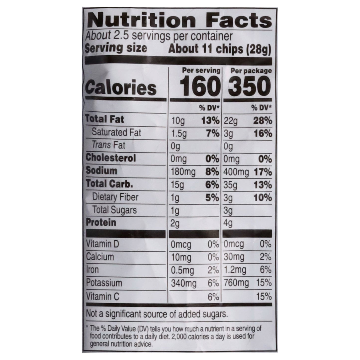 Ruffles Cheddar & Sour Cream Flavored Potato Chips 2.25 oz