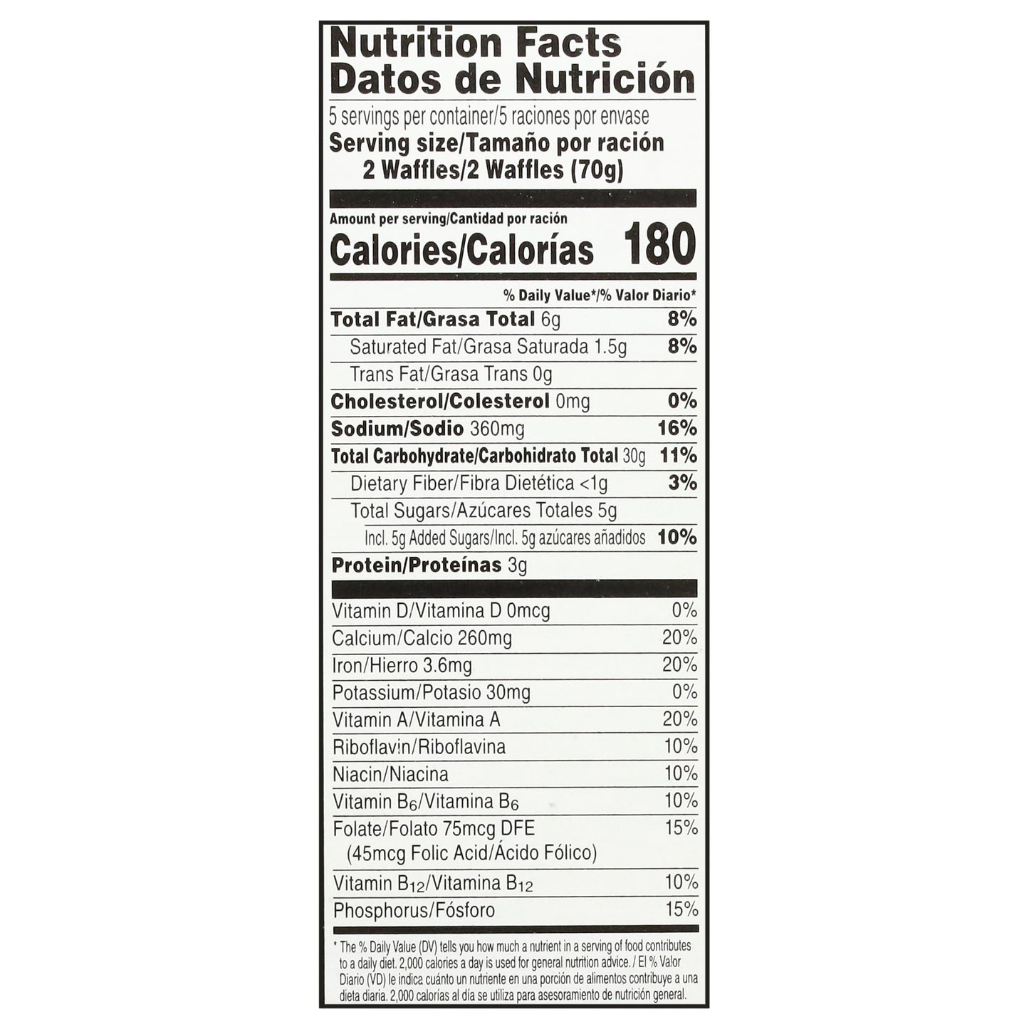 Kellogg's® Eggo® Blueberry Frozen Waffles