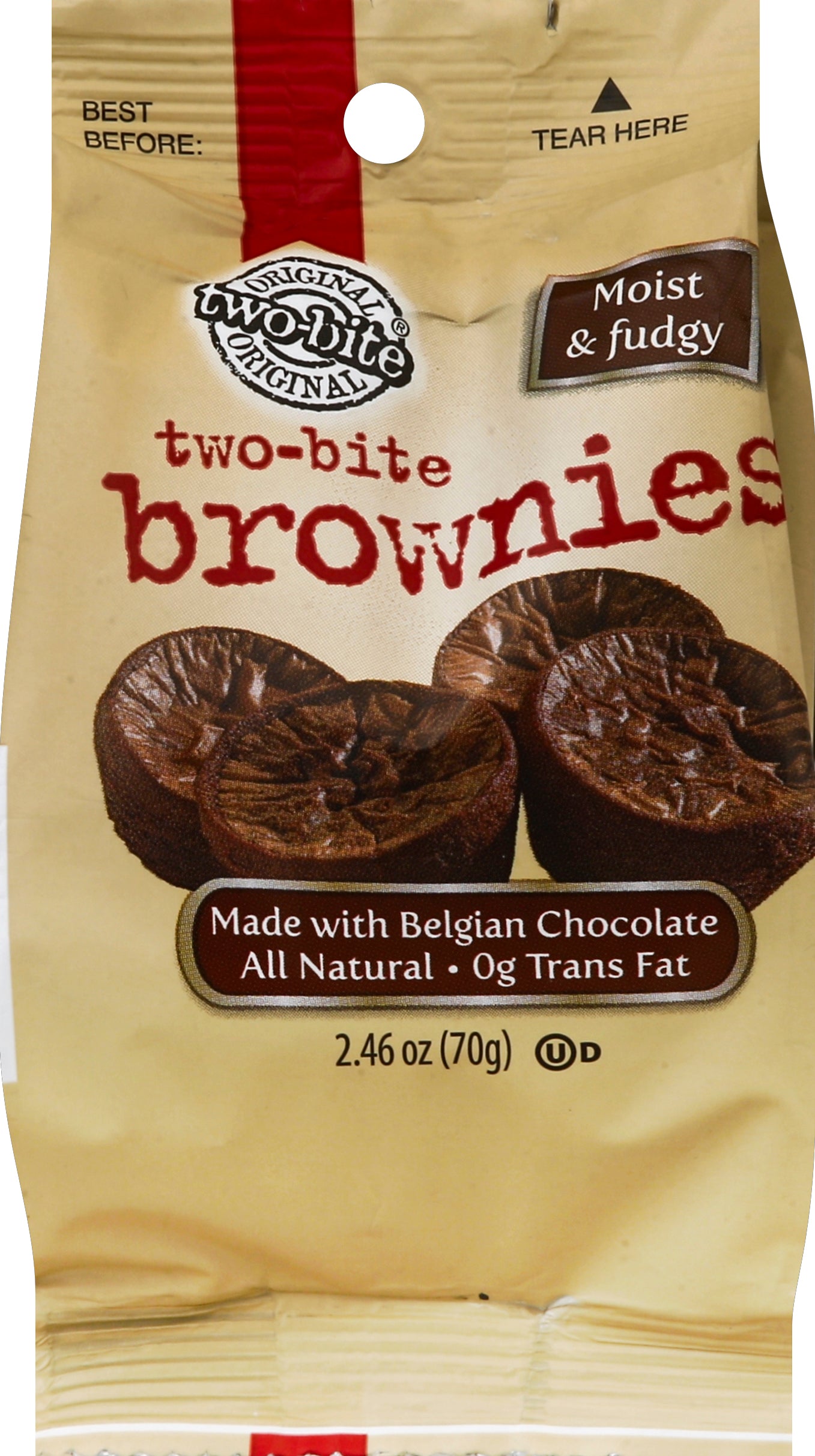 Two-Bite Brownies 2.46 oz