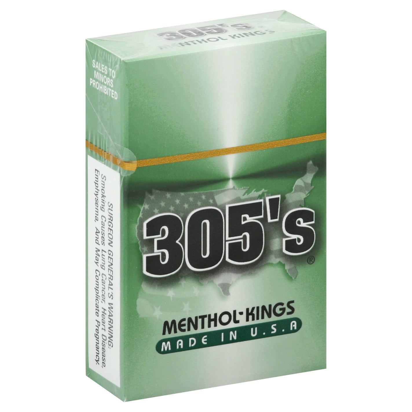 305s Cigarettes 20 ea -MENTHOL-KINGS