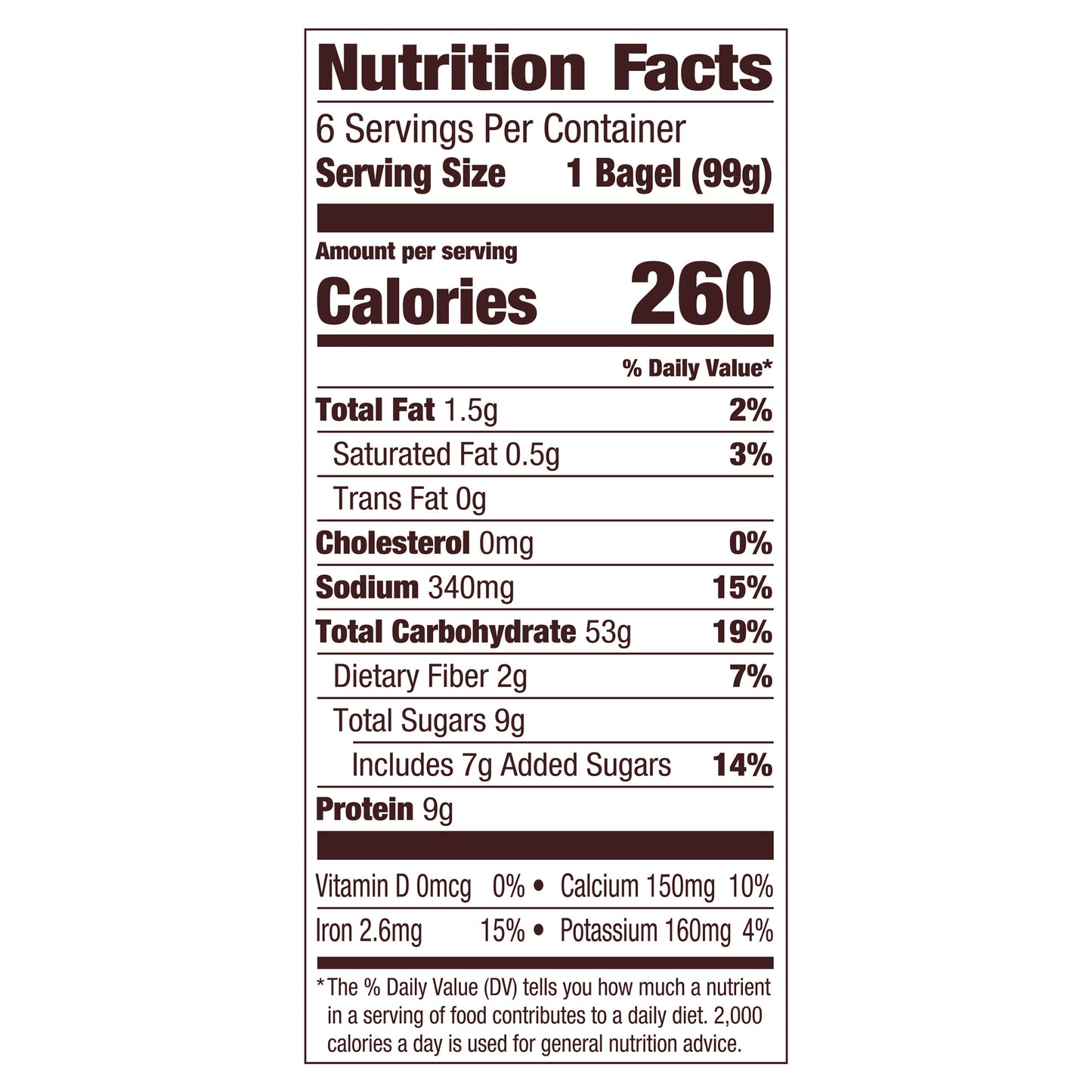 Pepperidge Farm Pre-Sliced Everything Bagels 6 ea