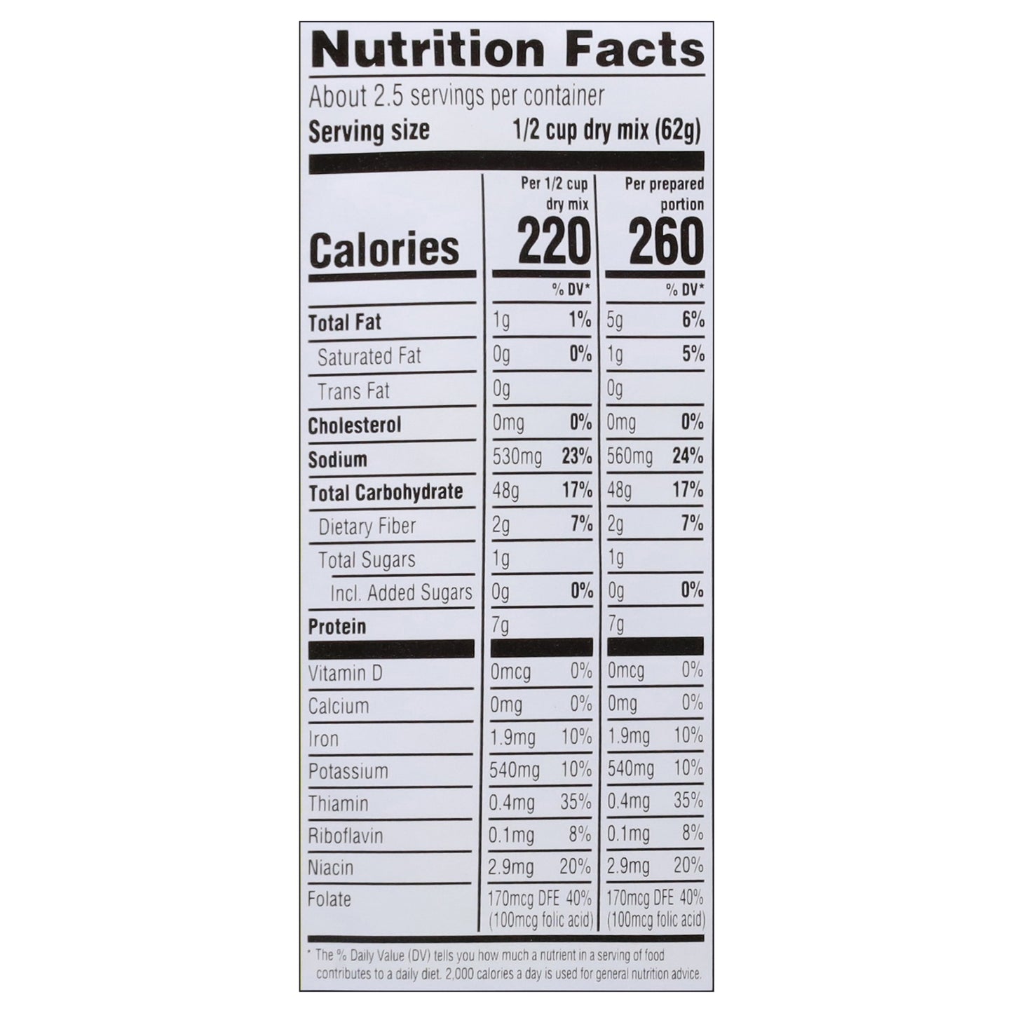 Knorr Rice Sides Chicken Flavor Broccoli Rice & Pasta Blend 5.5 oz