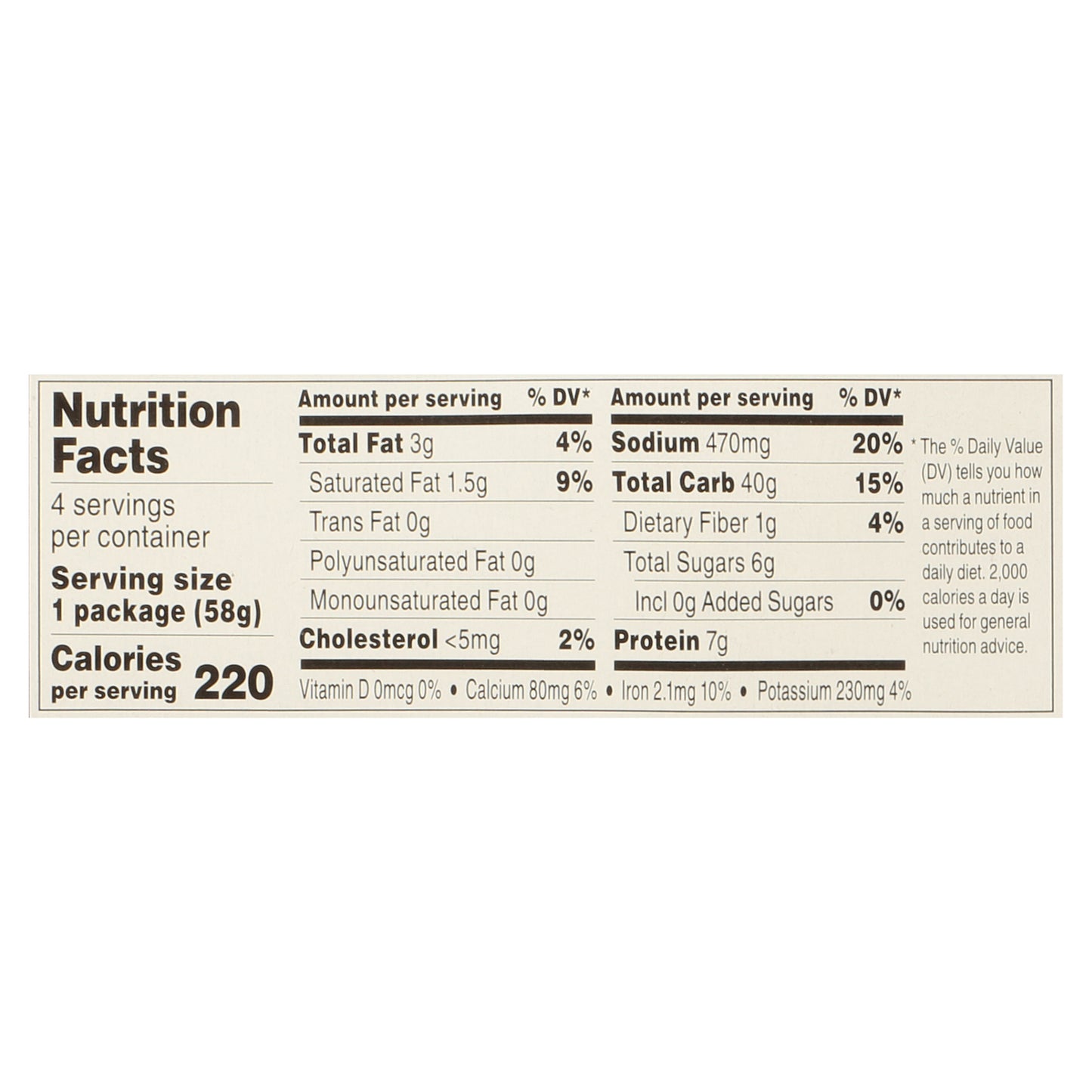 Food Club Microwaveable Original Macaroni & Cheese Dinner 4 ea