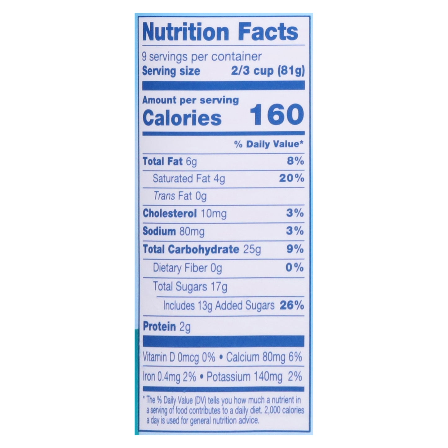 Blue Ribbon Classics Cookies 'N Cream Frozen Dessert, 48 fl oz