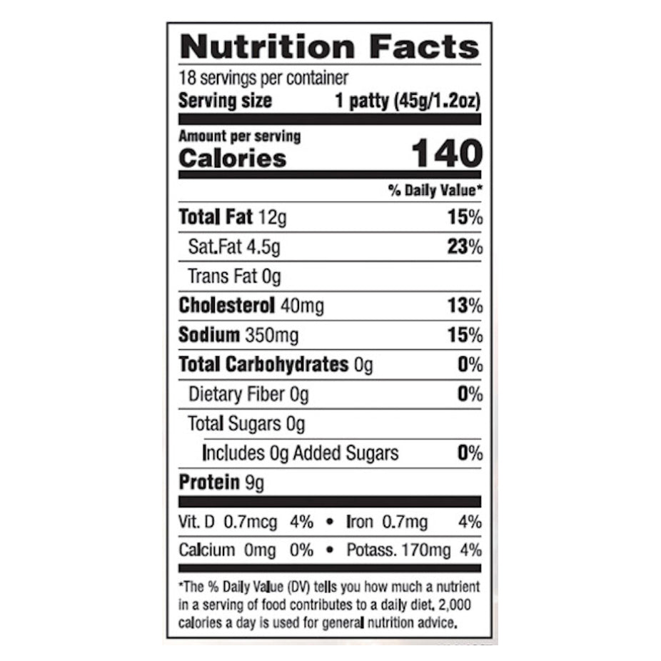 Swaggerty's Farm Seasoned Mild Patties 18 ea