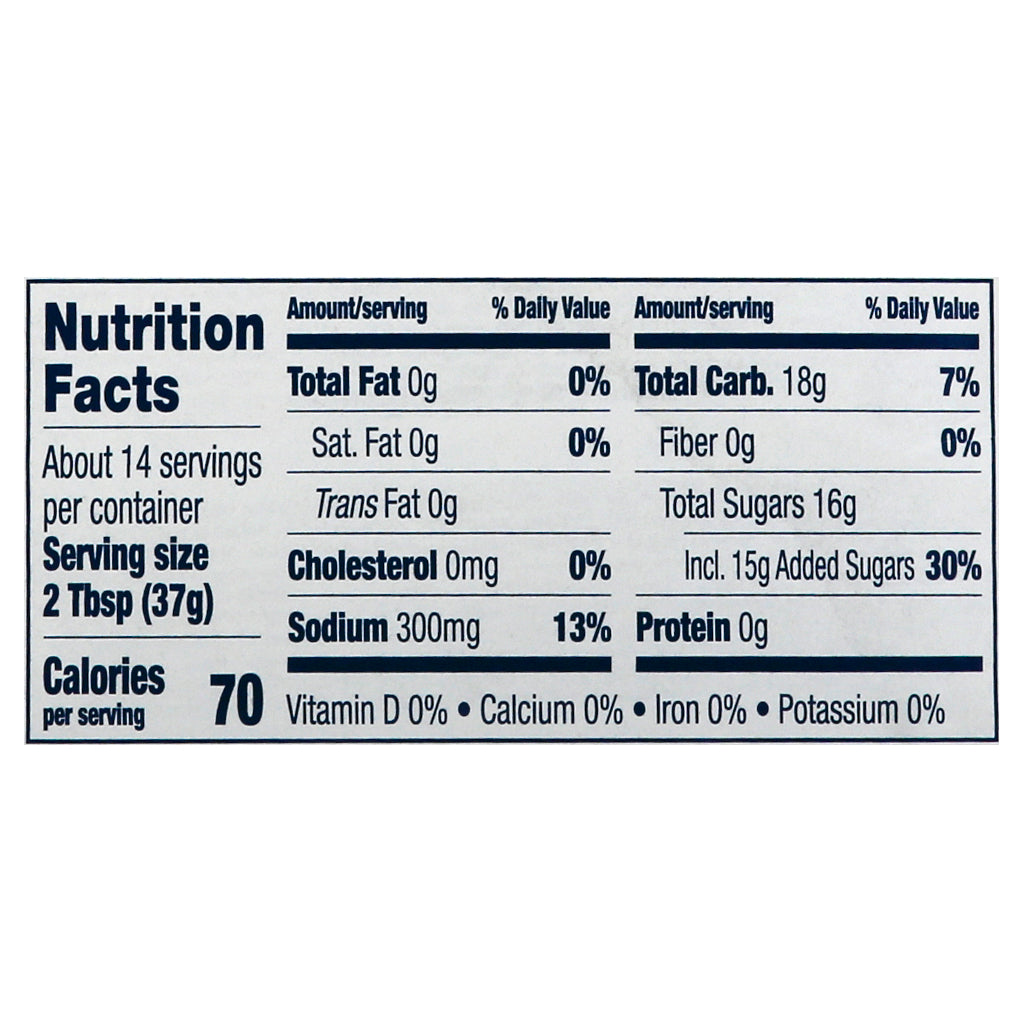 Sweet Baby Ray's Honey Barbecue Sauce 18 oz