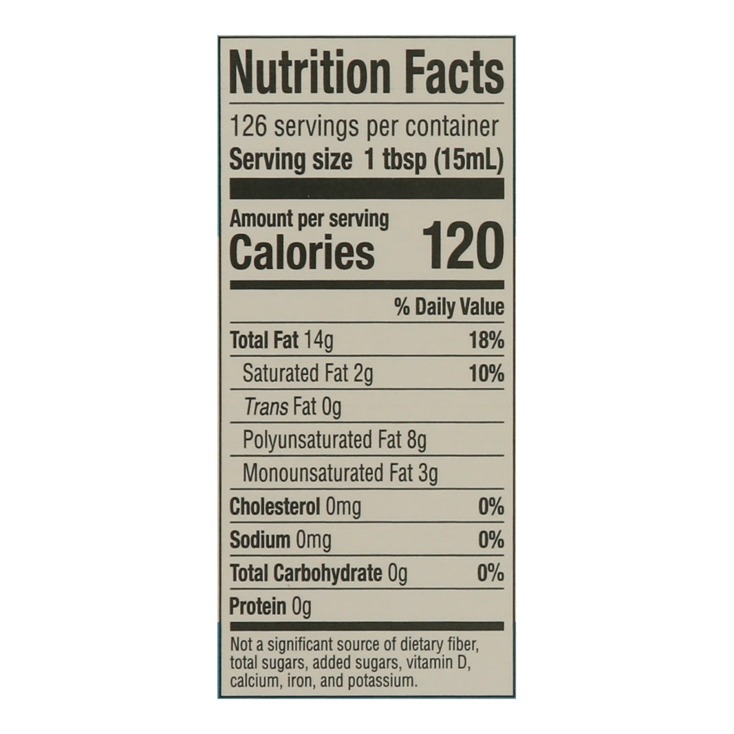 Wesson Pure Vegetable Oil 64 fl oz