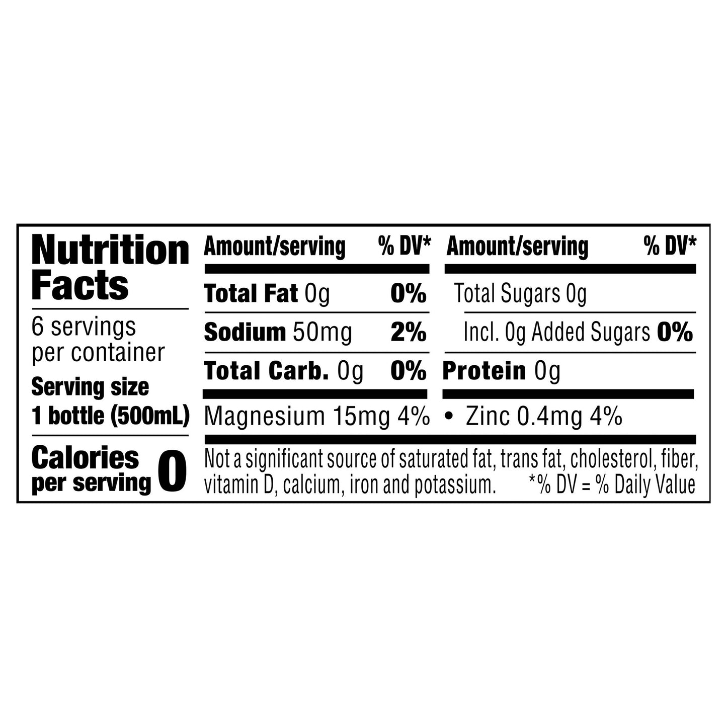 Splash Refresher Mandarin Orange Flavored Water, 16.9 fl oz, 6 Pack