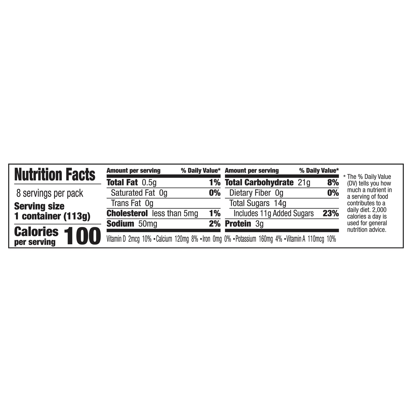 Yoplait Strawberry & Blueberry Kids Yogurt Pack, 8 Yogurt Cups
