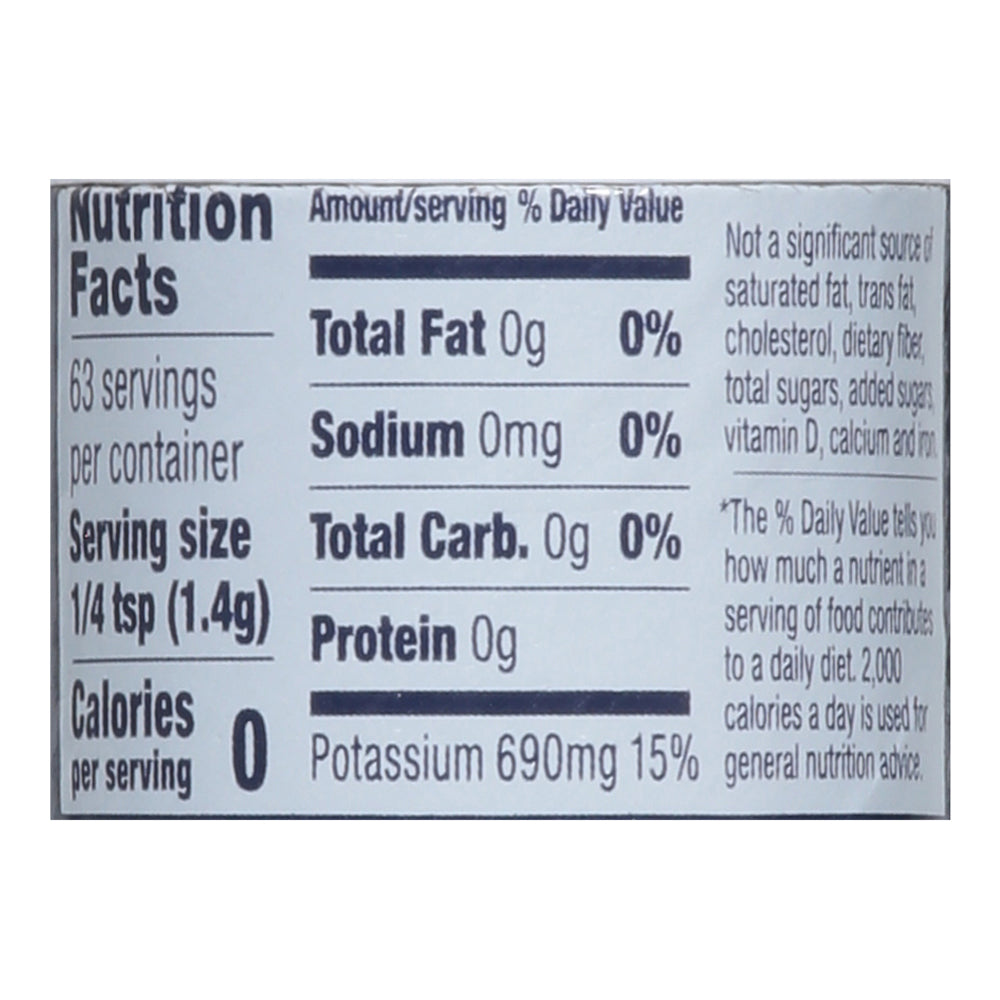 Morton Sodium Free Salt Substitute 3.12 oz