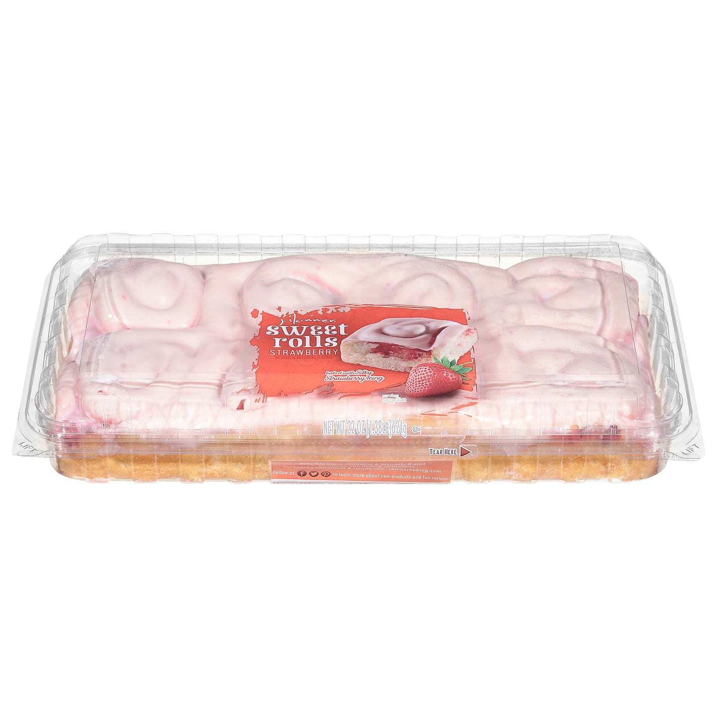 J. Skinner Strawberry Sweet Rolls 22 oz
