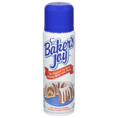 Baker's Joy No-Stick Baking Spray with Flour, 5 Oz