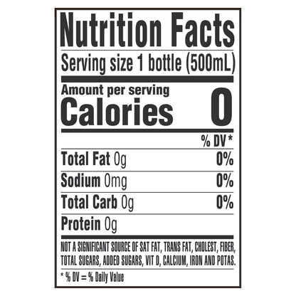 ZEPHYRHILLS Brand 100% Natural Spring Water, 16.9-ounce plastic bottles (Pack of 24)