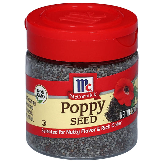 McCormick Poppy Seed, 1.25 oz