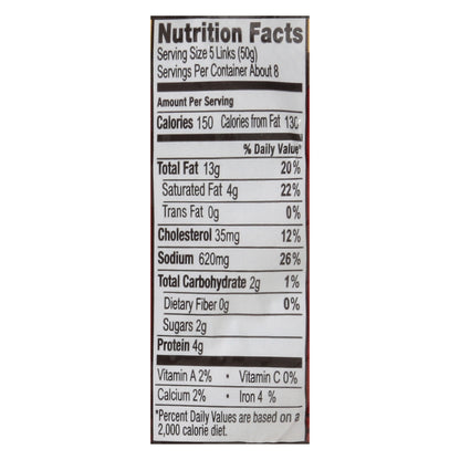 Carolina Pride Original Flavor Cocktail Smokies 14 oz