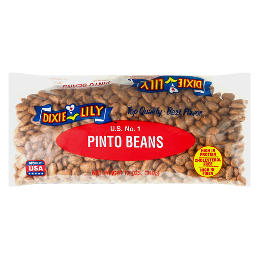 Dixie Lily Pinto Beans 12 oz Bag