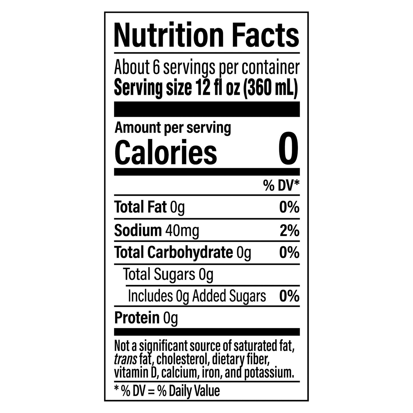 Pepsi Zero Sugar Soda Cola 2 L